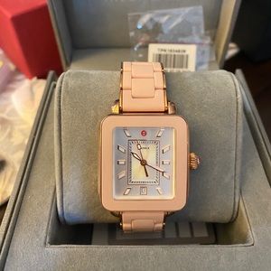 Woman’s Michele Deco Sport Watch Head and Bracelet